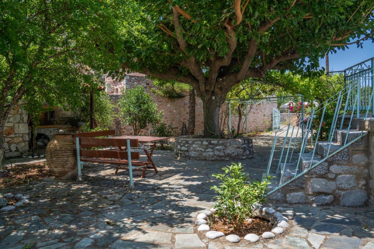 Tranquil Stone Garden House Kalos Exterior foto